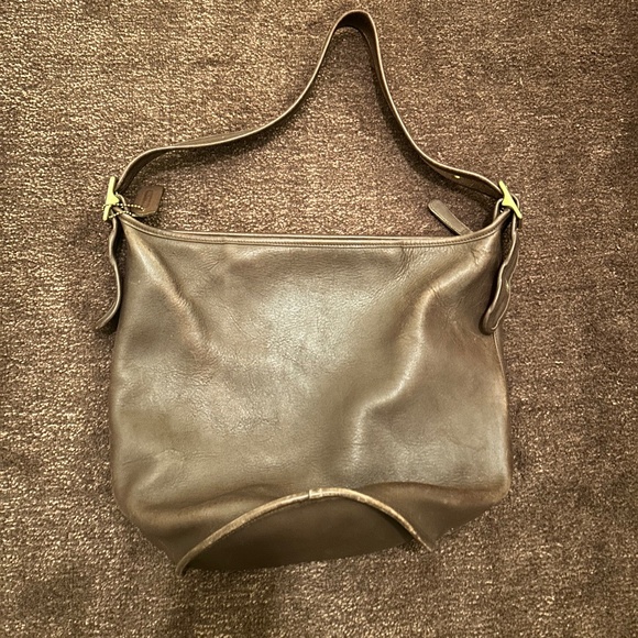 Vintage Coach Brown Bucket Bag - Picture 1 of 8
